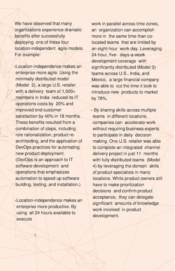 Successfully Implementing Location-Independent Agile Teams - Page 4