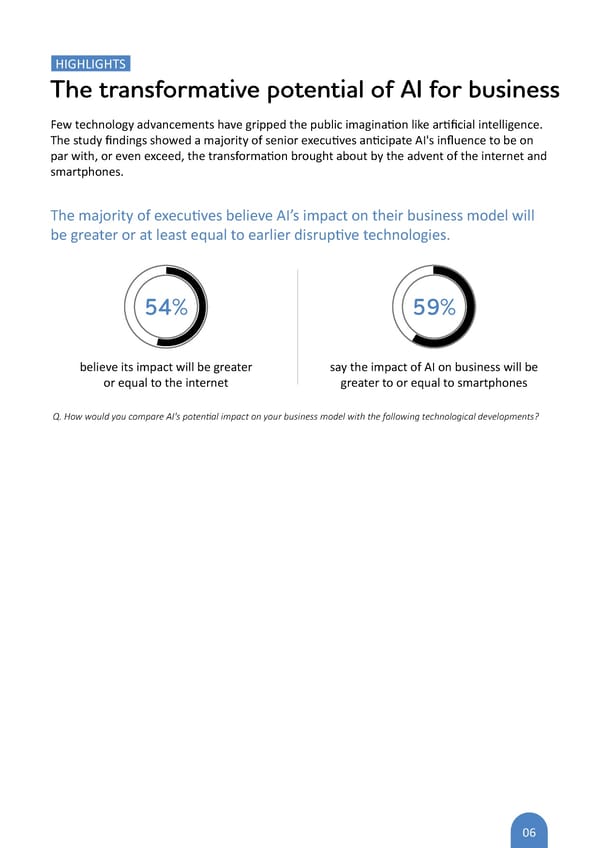 AI Flipbook | TCS AI for Business Study: Key Findings Report - Page 6