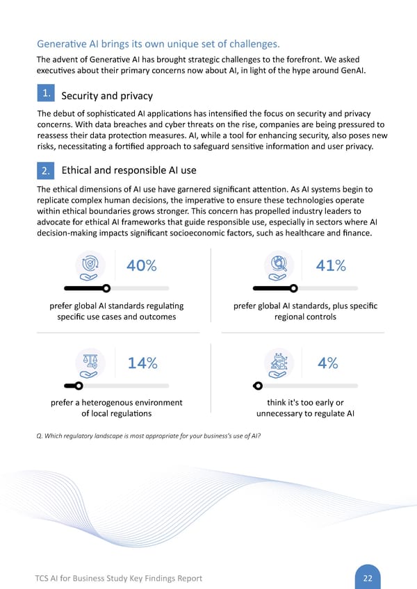 AI Flipbook | TCS AI for Business Study: Key Findings Report - Page 22