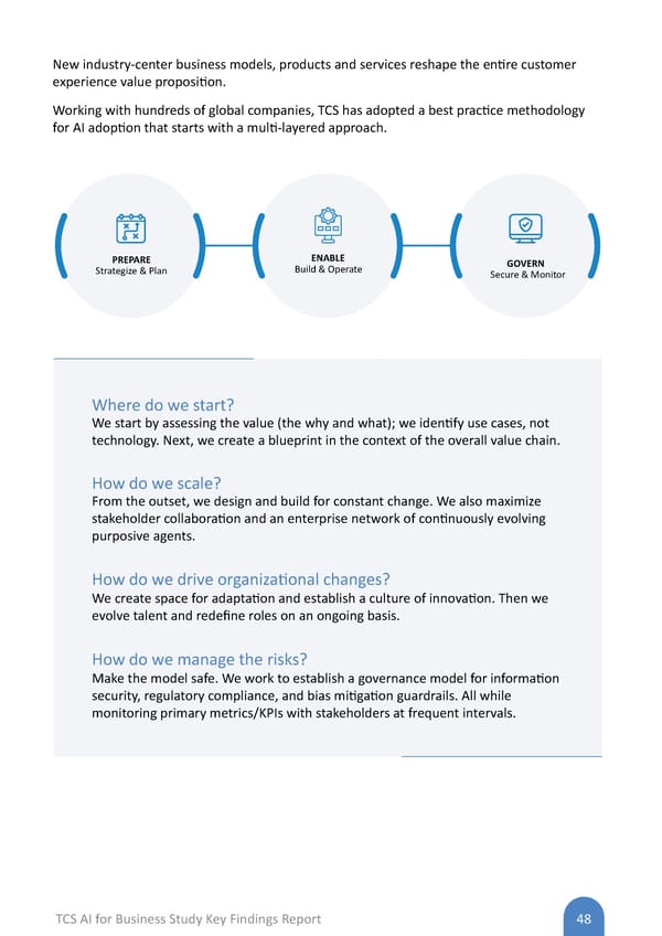 AI Flipbook | TCS AI for Business Study: Key Findings Report - Page 48