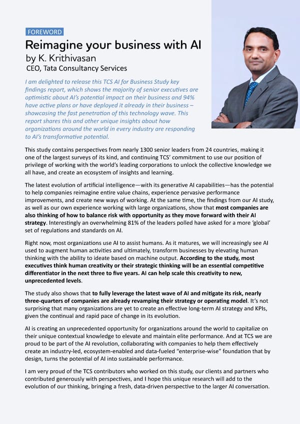 TCS AI for Business Study: Key Findings Report - Page 3